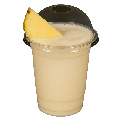 Pineapple with milk